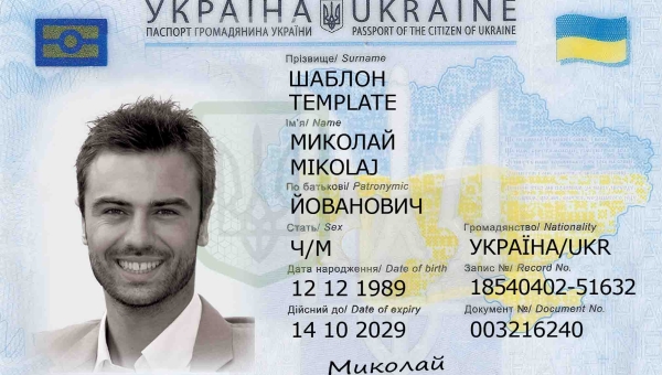How is Ukrainian ID protected?