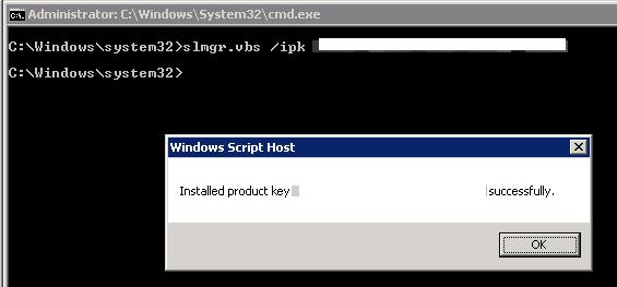 Установка ключа KMS для Windows server 2012 r2 / windows 8.1